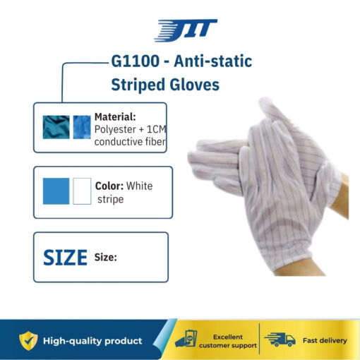 G1100 - Anti-static Striped Gloves