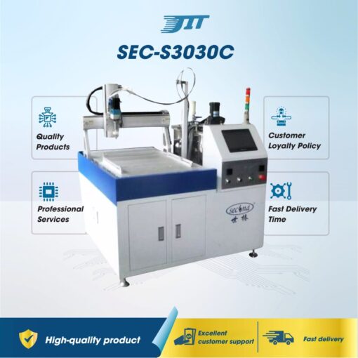 SEC-S3030C: The Ultimate 2-Part Automated Vacuum Casting & Encapsulating Machine
