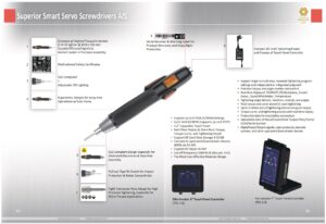 Superior Smart Servo Screwdrivers AIS 6 SAS1
