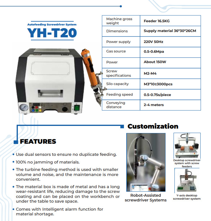 Autofeeding Screwdriver System YH-T20 4 z5663668060948 83337d915be1f7d22ff1dda54c0ecbc0
