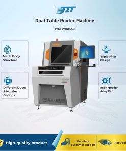 Dual Table Router Machine : High-Efficiency CNC Router with Dual Worktables