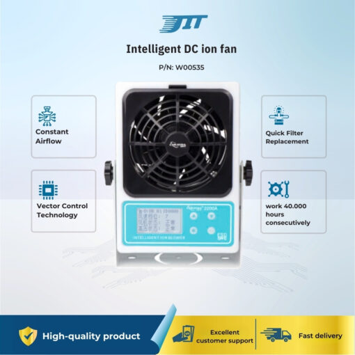 Intelligent DC ion fan