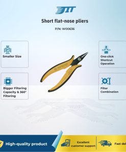Short flat-nose pliers