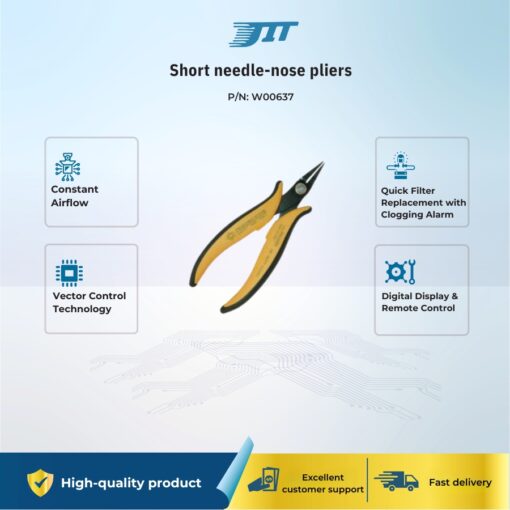 Short needle-nose pliers