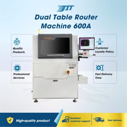 Dual table PCB router machine – High-precision solution for electronics manufacturing