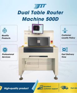 Dual table PCB router machine – High-performance PCB depaneling solution