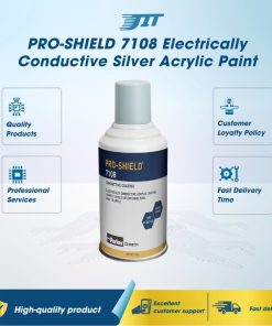 PRO-SHIELD 7108 Electrically Conductive Silver Acrylic Paint