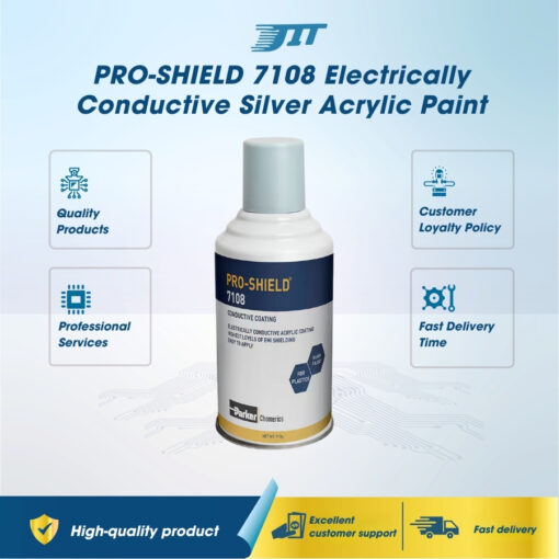 PRO-SHIELD 7108 Electrically Conductive Silver Acrylic Paint