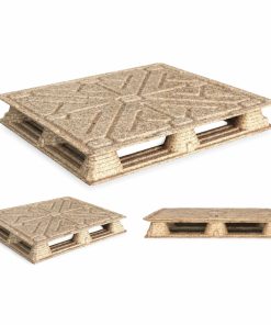 Double Deck Flat Surface NetZero Pallet | DFW-120100-140-04