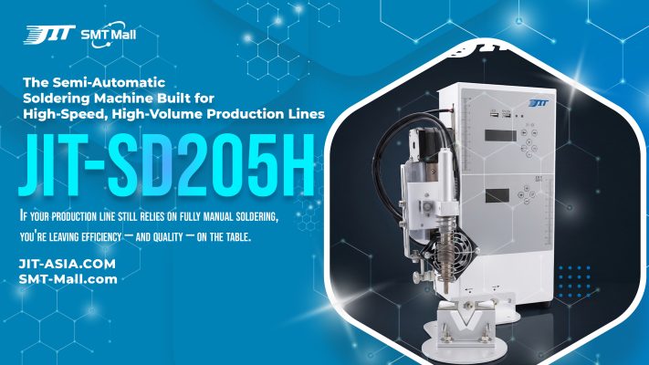 JIT SD205H The Semi Automatic Soldering Machine Built for High Speed High Volume Production Lines