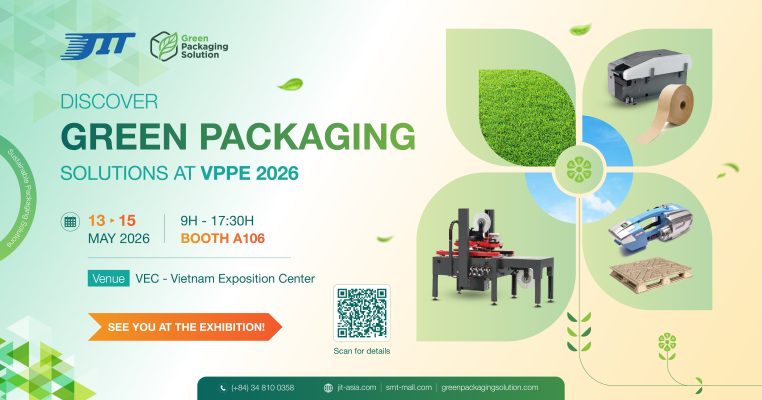 Meet Us at VPPE 2026 — JIT Industrial Vietnam | Booth A106 1 vppe 2026 green packaging solutions jit industrial vietnam